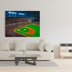 Toile 36 x 48 - Partie de baseball