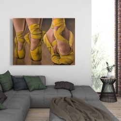 Toile 36 x 48 - Ballerines synchronisées