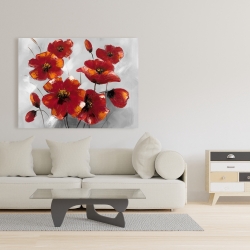 Canvas 36 x 48 - Anemone flowers