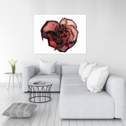 Canvas 36 x 48 - Dark rose