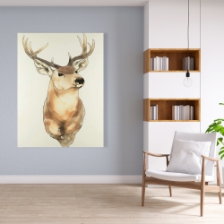 Toile 36 x 48 - Portrait de cerf