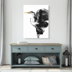 Canvas 36 x 48 - Heron