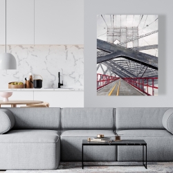 Toile 36 x 48 - Sous le pont brooklyn