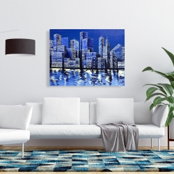 Canvas 36 x 48 - Blue skyline