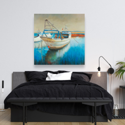 Canvas 48 x 48 - Fishing boat