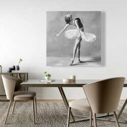 Toile 48 x 48 - Danseuse de ballet classique