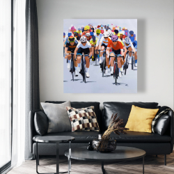 Canvas 48 x 48 - Cycling competition