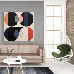 Canvas 48 x 48 - Imbed circles