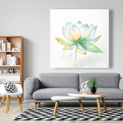 Toile 48 x 48 - Fleur de lotus