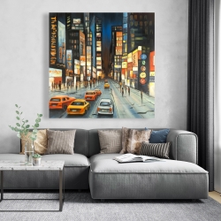 Toile 48 x 48 - Vue sur times square