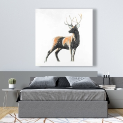 Canvas 48 x 48 - Abstract deer