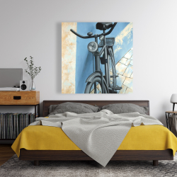 Toile 48 x 48 - Bicyclette abandonnée