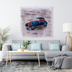 Toile 48 x 48 - Jouet de voiture