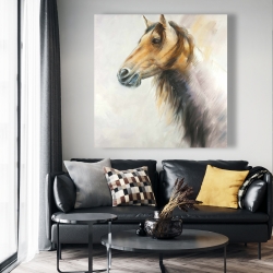 Canvas 48 x 48 - Wild horse