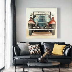 Canvas 48 x 48 - Old 1920s luxury car