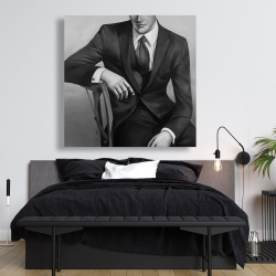 Toile 48 x 48 - Homme d'affaires