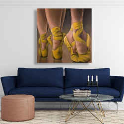 Toile 48 x 48 - Ballerines synchronisées