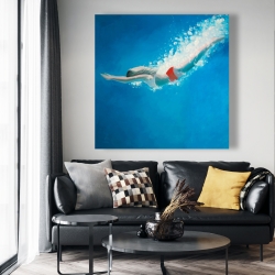 Canvas 48 x 48 - Diving jump