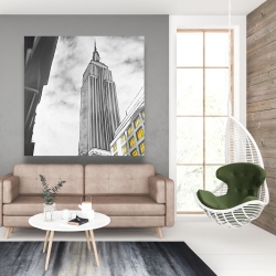 Toile 48 x 48 - Tracé de l'empire state building