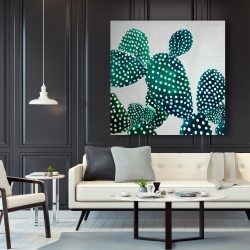 Toile 48 x 48 - Cactus opuntia