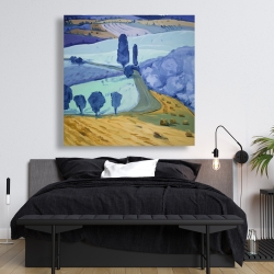 Canvas 48 x 48 - Tuscany field