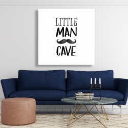 Toile 48 x 48 - Little man cave