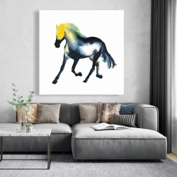 Toile 48 x 48 - Cheval galopant