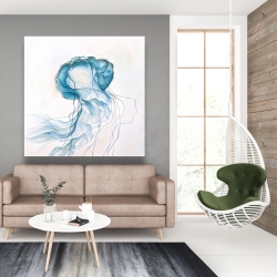 Canvas 48 x 48 - Jellyfish moving