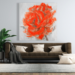 Canvas 48 x 48 - Abstract rose