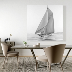 Canvas 48 x 48 - Vintage sailing ship