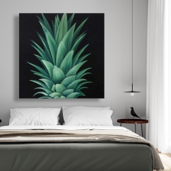 Toile 48 x 48 - Feuilles d'ananas