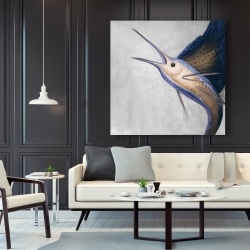 Canvas 48 x 48 - Gold swordfish