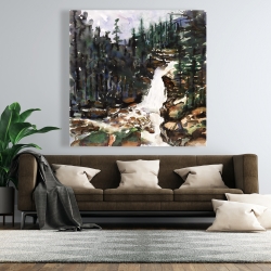 Canvas 48 x 48 - Falls of alberta