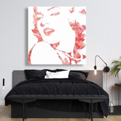 Toile 48 x 48 - Marilyn monroe glamour