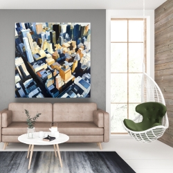 Canvas 48 x 48 - Manhattan view of the empire state building