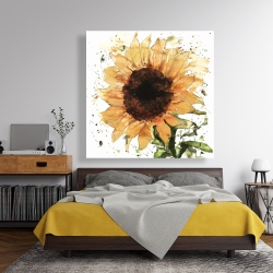 Toile 48 x 48 - Grande tournesol