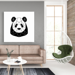 Canvas 48 x 48 - Geometric panda