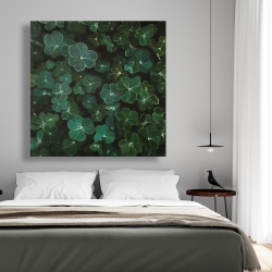 Canvas 48 x 48 - Clovers