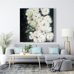 Canvas 48 x 48 - Garden roses