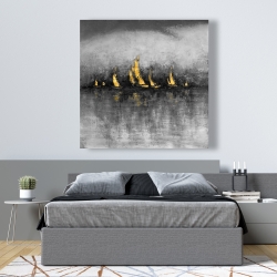 Toile 48 x 48 - Voiliers d'or