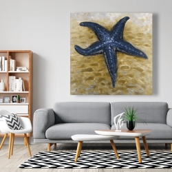 Canvas 48 x 48 - Blue starfish