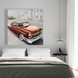 Toile 48 x 48 - Voiture vintage classique