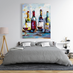 Toile 48 x 60 - Dégustation de vin