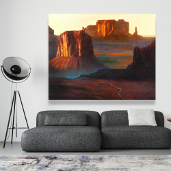 Toile 48 x 60 - Monument valley tribal park dans l'arizona