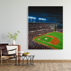 Toile 48 x 60 - Partie de baseball