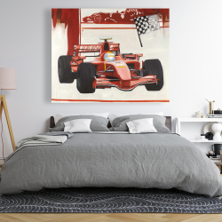 Canvas 48 x 60 - Formule 1 car