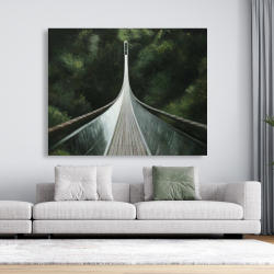 Canvas 48 x 60 - Steep bridge