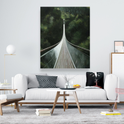 Canvas 48 x 60 - Steep bridge