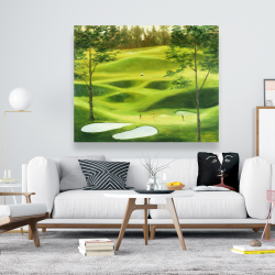 Toile 48 x 60 - Grand terrain de golf