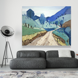 Toile 48 x 60 - Sentier de toscane